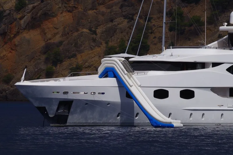 Custom Boat Slide